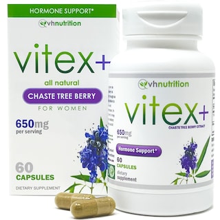Foto 1 | Foto 1 | Suplemento Vh Nutrition Vitex+ Vitex Sauzgatillo 650 Mg 60 Cápsulas - Venta Internacional.