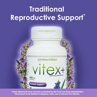 Foto 4 | Foto 4 | Suplemento Vh Nutrition Vitex+ Vitex Sauzgatillo 650 Mg 60 Cápsulas - Venta Internacional.