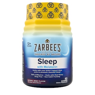 Foto 1 | Foto 1 | Suplemento Para Dormir Zarbee's, Gomitas De Melatonina, 3 Mg, 60 Unidades - Venta Internacional.