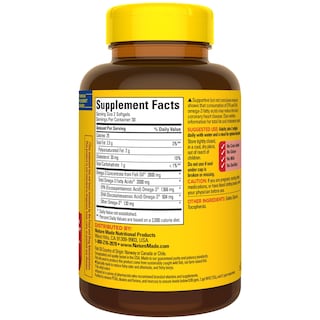 Foto 7 | Foto 7 | Suplemento De Aceite De Pescado Omega 3 De Nature Made, 2800 Mg, 60 Cápsulas Blandas - Venta Internacional.