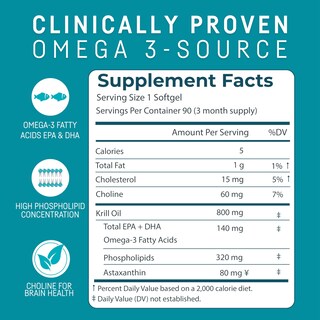 Foto 2 | Foto 2 | Suplemento Kori Krill Aceite De Krill Antártico Omega 3 800 Mg 90 Cápsulas Blandas - Venta Internacional.