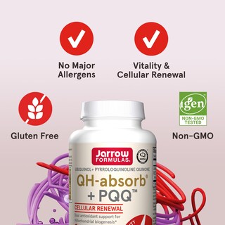 Foto 5 | Foto 5 | Suplemento Jarrow Formulas Qh-absorb + Pqq 30 Cápsulas Blandas - Venta Internacional.