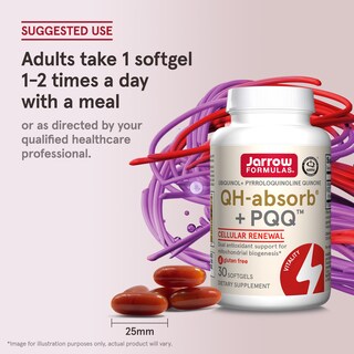 Foto 7 | Foto 7 | Suplemento Jarrow Formulas Qh-absorb + Pqq 30 Cápsulas Blandas - Venta Internacional.