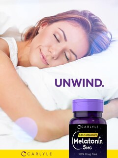 Foto 6 | Foto 6 | Suplemento Carlyle Melatonin De 5 Mg De Disolución Rápida, 300 Comprimidos - Venta Internacional.