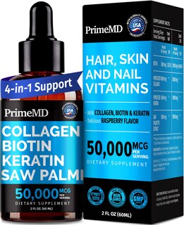 Foto 1 | Foto 1 | Péptidos De Colágeno Líquido Primemd Para Mujeres, 60 Ml Con Biotina - Venta Internacional.