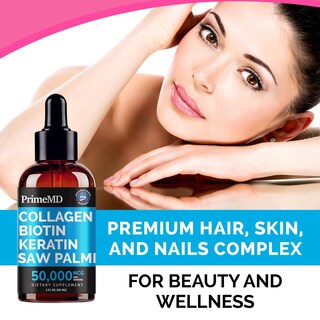 Foto 7 | Foto 7 | Péptidos De Colágeno Líquido Primemd Para Mujeres, 60 Ml Con Biotina - Venta Internacional.