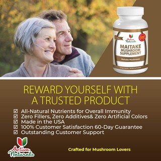 Foto 6 | Foto 6 | Suplemento Activa Naturals Con Hongos Maitake 120 Cápsulas - Venta Internacional.