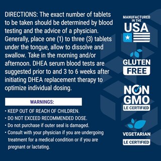 Foto 7 | Foto 7 | Suplemento Life Extension Dhea 25 Mg Hormone Balance 100 Comprimidos - Venta Internacional.
