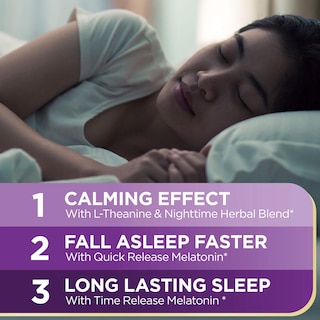 Foto 3 | Foto 3 | Suplemento Nature's Bounty Melatonin Sleep3 10 Mg 30 Comprimidos - Venta Internacional.