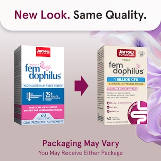 Foto 2 | Foto 2 | Probiótico Jarrow Formulas Fem-dophilus, 1 Billón De Cfu, 60 Cápsulas - Venta Internacional.
