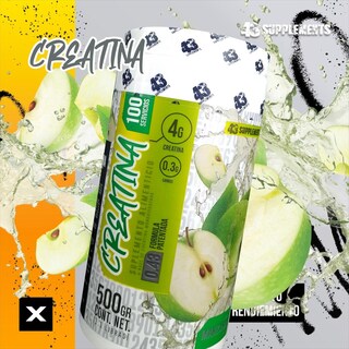 Foto 5 | Foto 5 | Creatina 43 Supplements 500 G Sabor Manzana Verde 100 Servicos