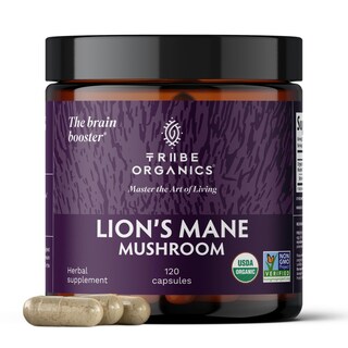 Foto 1 | Foto 1 | Suplemento Tribe Organics Lion's Mane 1800 Mg 120 Cápsulas Veganas - Venta Internacional.