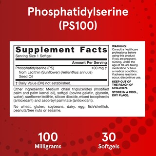 Foto 6 | Foto 6 | Suplemento Jarrow Formulas Ps100 De Fosfatidilserina 100 Mg - Venta Internacional.