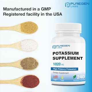 Foto 4 | Foto 4 | Suplemento De Bicarbonato De Potasio Puregen Labs, 1020 Mg, 240 Cápsulas - Venta Internacional.