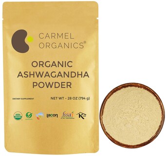 Foto 1 | Foto 1 | Raíz De Ashwagandha En Polvo Carmel Organics 794 G Usda Organic - Venta Internacional.