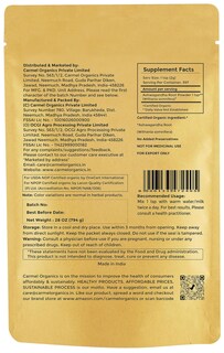 Foto 2 | Foto 2 | Raíz De Ashwagandha En Polvo Carmel Organics 794 G Usda Organic - Venta Internacional.