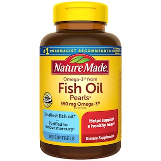 Foto 1 | Foto 1 | Suplemento De Aceite De Pescado Omega 3 De Nature Made, 550 Mg, 300 Cápsulas Blandas - Venta Internacional.