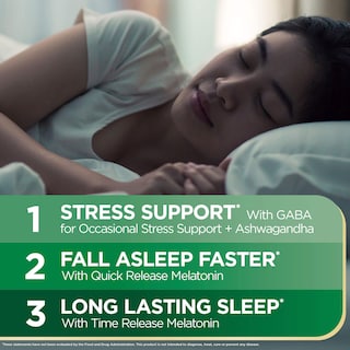 Foto 5 | Foto 5 | Melatonina Sleep Aid Nature's Bounty Stress Support, 10 Mg, 56 Unidades - Venta Internacional.