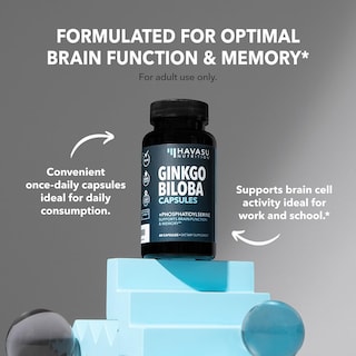 Foto 5 | Foto 5 | Suplemento Havasu Nutrition Ginkgo Biloba 120 Mg Con Fosfatidilserina 60 Cápsulas - Venta Internacional.