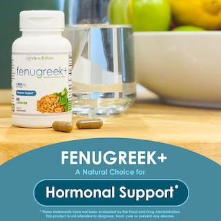Foto 2 | Foto 2 | Suplemento Vh Nutrition Fenugreek+ 1400 Mg Para Lactancia, 60 Cápsulas - Venta Internacional.