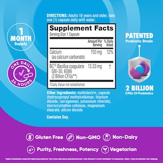 Foto 4 | Foto 4 | Probiotic Digestive Advantage Digestive Health, Cápsulas De 30 Unidades - Venta Internacional.