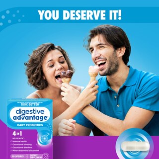 Foto 5 | Foto 5 | Probiotic Digestive Advantage Digestive Health, Cápsulas De 30 Unidades - Venta Internacional.