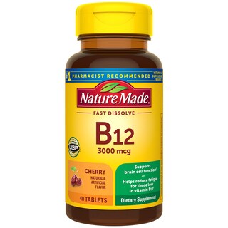 Foto 1 | Foto 1 | Suplemento De Vitamina B12 De 3000 Mcg De Nature Made, 40 Tabletas - Venta Internacional.