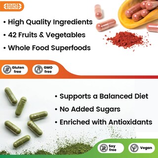 Foto 4 | Foto 4 | Suplemento Simply Nature's Promise Fruits & Veggies 90 Cápsulas - Venta Internacional.