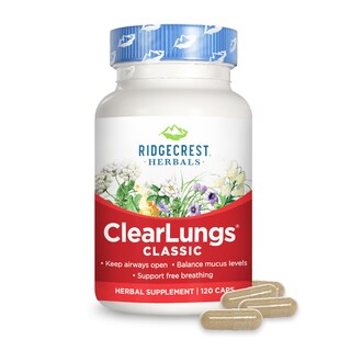 Foto 1 | Foto 1 | Suplemento Ridgecrest Herbals Clearlungs Classic 120 Cápsulas - Venta Internacional.