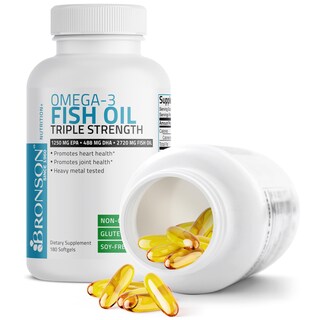 Foto 7 | Foto 7 | Suplemento De Aceite De Pescado Bronson Omega 3 De Triple Concentración 2720 Mg - Venta Internacional.