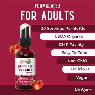 Foto 7 | Foto 7 | Suplemento Maryruth Organics Vitamina B12 En Aerosol 30 Ml - Venta Internacional
