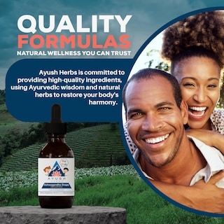 Foto 7 | Foto 7 | Suplemento Ayush Herbs Ashwagandha En Gotas Para Niños, 60 Ml, Sin Alcohol - Venta Internacional.