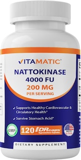 Foto 6 | Foto 6 | Suplemento Vitamínico De Nattokinasa 4.000 Fu, 120 Cápsulas - Venta Internacional.
