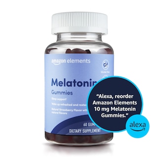 Foto 5 | Foto 5 | Suplemento Amazon Elements, Gomitas De Melatonina, 10 Mg, 60 Unidades - Venta Internacional.