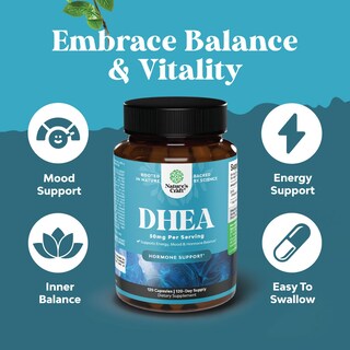Foto 3 | Foto 3 | Suplemento Natures Craft Dhea 50 Mg Para Hombres Y Mujeres - Venta Internacional.