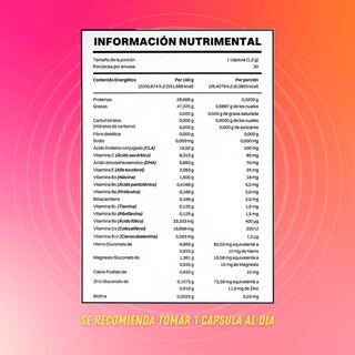 Foto 4 | Foto 4 | Dúo Suplemento Prenatal Ácido Fólico 30 Cápsulas Lovy Care Smart Vit + Gel Reafirmante De Toronja 250 Ml