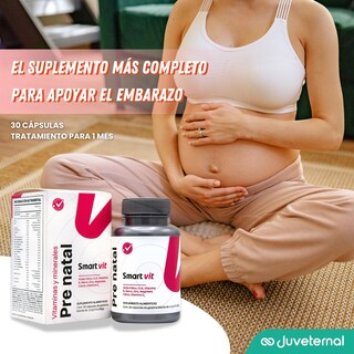 Foto 5 | Foto 5 | Dúo Suplemento Prenatal Ácido Fólico 30 Cápsulas Lovy Care Smart Vit + Gel Reafirmante De Toronja 250 Ml