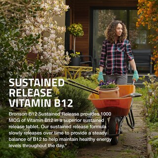 Foto 4 | Foto 4 | Suplemento De Vitamina B12 Bronson 1000 Mcg De Liberación Sostenida - Venta Internacional.