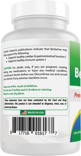 Foto 7 | Foto 7 | Suplemento Best Naturals Berberine 500 Mg 120 Cápsulas X 3 - Venta Internacional.