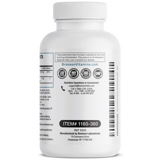 Foto 7 | Foto 7 | Suplemento Bronson Melatonin, 5 Mg, Tabletas De Disolución Rápida, 360 - Venta Internacional.