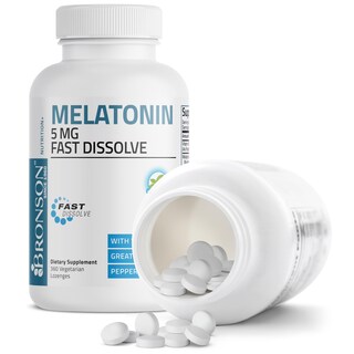 Foto 6 | Foto 6 | Suplemento Bronson Melatonin, 5 Mg, Tabletas De Disolución Rápida, 360 - Venta Internacional.