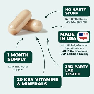 Foto 4 | Foto 4 | Suplemento Multivitamínico Vimerson Health Para Hombres Con Minerales - Venta Internacional.