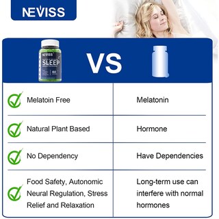 Foto 6 | Foto 6 | Gomitas Sleep Aid Neviss Sin Melatonina Con Gaba Y L-triptófano - Venta Internacional.