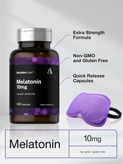 Foto 4 | Foto 4 | Suplemento Berkshire Labs Melatonina 10 Mg 140 Cápsulas - Venta Internacional.