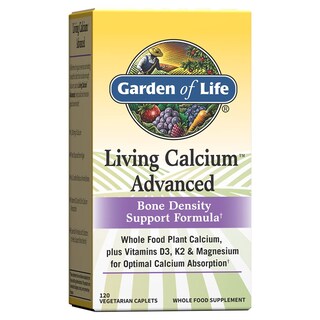 Foto 1 | Foto 1 | Suplemento De Calcio Garden Of Life Living Calcium 120 Comprimidos - Venta Internacional.