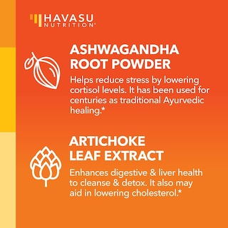 Foto 6 | Foto 6 | Suplemento Havasu Nutrition Ashwagandha 1000 Mg Con Alcachofa - Venta Internacional.