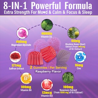 Foto 4 | Foto 4 | Suplementos Gummies Nextdia Con Extracto De Azafrán 177 Mg Con Magnesio - Venta Internacional.