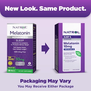 Foto 2 | Foto 2 | Suplemento Natrol Advanced Sleep Melatonin 10 Mg 100 Comprimidos - Venta Internacional.