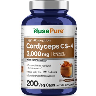 Foto 1 | Foto 1 | Suplemento De Extracto De Cordyceps De Nusapure 3000 Mg 200 Cápsulas - Venta Internacional.