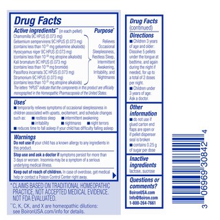 Foto 7 | Foto 7 | Sleep Aid Boiron Sleepcalm Kids Sin Melatonina, 2 Unidades - Venta Internacional.